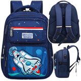 LEAN 22012 dječji školski ruksak Space Rocket 20 L – 41 cm, reflektirajući elementi | shoptok.hr