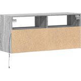  Zidni TV ormarić s LED svjetlima siva boja hrasta 100x31x45 cm | Eponuda.ba
