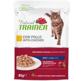 Natural trainer Cat Adult, vrečka - piščanec - 85 g 12 x 85 g | Shoptok.si