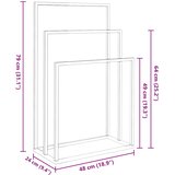  Samostojeći stalak za ručnike zlatni 48 x 24 x 79 cm željezni | shoptok.hr
