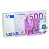Blok ZA BILJEŠKE 16.4*8.2 MONEY NOTES 500 EURO | Eponuda.ba