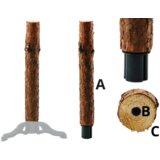  Wooden Tree Trunk Stand on Four Legs for a Christmas Tree on a Trunk | Shoptok.si
