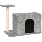 vidaXL Mačje drevo s praskalniki iz sisala svetlo sivo 51 cm | Shoptok.si
