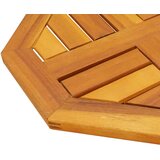 vidaXL Mizna plošča 40x40x2 cm osmerokotna trdna tikovina | Shoptok.si