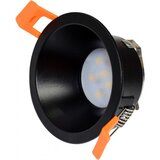 Mitea Lighting M206171 crna ugradna lampa-rozetna hotelska MR16 | ePonuda.com
