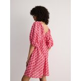 Reserved - Haljina s ukrasnim vezanjem - šaren | shoptok.hr