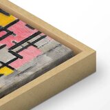  Slika - Piet Mondrian – Composition 80x120 U prirodnom drvenom okviru | shoptok.hr