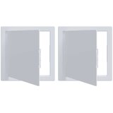  Paneli za pristup 2 pcs Bijelo 20 x 20 cm ABS plastika | shoptok.hr