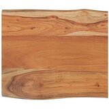 Stolna ploča 70x60x2 5 cm pravokutna bagremovo drvo živi rub | shoptok.hr