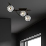  Plafonsko svetlo SMART 3xE14/10W/230V crno/sivo | Eponuda.com