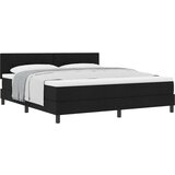 Box Postelja boxspring z vzmetnico Črna 180 x 200 cm blago, (5000128595) | Shoptok.si