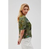 Marisse Women's Shirt L-Ko-4627 Olive Cene