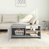  Stolić za kavu boja betona 102 x 50 x 45 cm konstruirano drvo | shoptok.hr