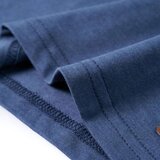  Dječja majica s dugim rukavima plava prošarana 116 | shoptok.hr