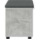  Klupa za hodnik s jastukom Betonsko Siva 60 x 38 x 46 cm | Eponuda.com