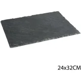 Ploča za serviranje Slate 101970, 24x32 cm, Crna