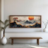 WALLXPERT FAH155-120 Multicolor Decorative Framed MDF Painting | Eponuda.com