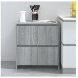  Komoda boja sivog hrasta sonome 70 x 41 x 75 cm od iverice | shoptok.hr