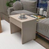  SET od 3 konferencijska stočića SOLIS 45/45/100x30/30/40 cm bež/smreka | Eponuda.com