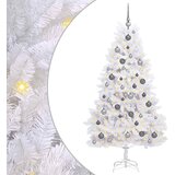  Umjetno božićno drvce Bijelo 90 x 90 x 180 cm PVC i metal | shoptok.hr