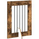  Vrata za pse s postoljem 2 pcs Dimljeni hrast 60 x 80 cm | shoptok.hr