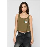 Mister Tee Ladies Kicks Love EMB Tank olive | Shoptok.si