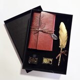  Set za kaligrafiju sa notesom Retro, zlatno pero | Eponuda.com