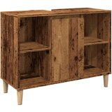 Furnova Kopalniška omarica star les 80x33x60 cm inženirski les, (21947197) | Shoptok.si