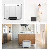 Brabantia koš na pedal bel 3x11L 121005 | Shoptok.si