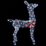  3D Božićni irvas LOVIISA 110 LED lampica Hladno bijela - Hladna bijela 70 x 26 x 100 cm | shoptok.hr