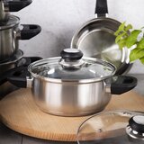 Altom design lonac od nehrđajućeg čelika sa staklenim poklopcem Emilio 1,9 L | shoptok.hr