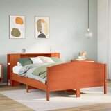  Krevet s regalom za knjige bez madraca 140 x 190 cm od borovine Cijene