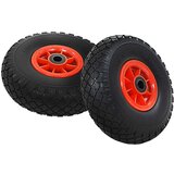 vidaXL Kotači za teretna kolica 4 kom čvrsti PU 3.00 - 4 (260 x 85) | shoptok.hr