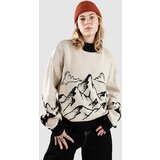 Blue Tomato Landscape Knit Pulover black / eggwhite | Shoptok.si