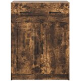  Strani šal Dimljen hrast 66 x 34,5 x 87 cm Inženirski les, (5000217893) | Shoptok.si