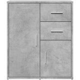  Komoda beton siva 60 x 31 x 70 cm od konstruiranog drva | shoptok.hr