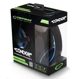 Condor stereo slušalice sa mikrofonom, gamer, plave