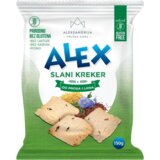 Aleksandrija Fruška Gora Aleksandrija Bezglutenski slani kreker od prosa i lana Alex, 150g | Eponuda.com