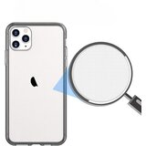 NIKCORP Ovitek za iPhone 11 Pro Max 6,5", prozoren, silikonski TPU in PC material, tanek dizajn z zaščito za kamero in zaslon, (5000138900) | Shoptok.si