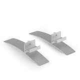 Klarstein Wonderwall, nogice, plastika, 2 kosa, pripomočki | Shoptok.si