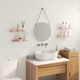  Lebdeća polica Zidne 4 pcs Ružičasta 40 x 18 x 2,5 cm Čelik | Eponuda.com