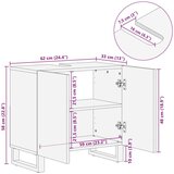 Kopalniška omara za umivalnik z vrati Naravna 62 x 33 x 58 cm, (5000112492) | Shoptok.si
