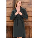 Dewberry Z6765 WOMEN'S COAT-PLAIN GREEN Cijene