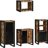 vidaXL Komplet pohištva za kopalnico 4 pcs Trden recikliran les | Shoptok.si