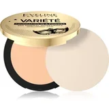 Eveline Cosmetics Variété mineralni kompaktni puder s aplikatorom nijansa 02 Natural 8 g
