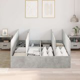  Krevet za pohranu Beton Siva 150x200 cm | shoptok.hr