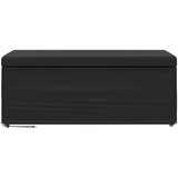  Stolica Crna 101 x 41 x 40 cm Umjetna Koža i Fino Radeći Drvo | shoptok.hr