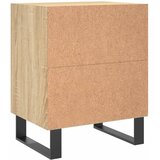  Noćni ormarići 2 kom boja hrasta 40x30x50 cm konstruirano drvo | shoptok.hr