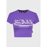 Von Dutch Majica Arta 6230047 Vijolična Regular Fit