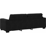  Set sofe 3 pcs Crna 221 x 80 x 80 cm Baršun | shoptok.hr